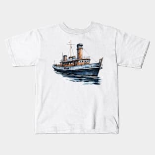 Militage Boat Kids T-Shirt